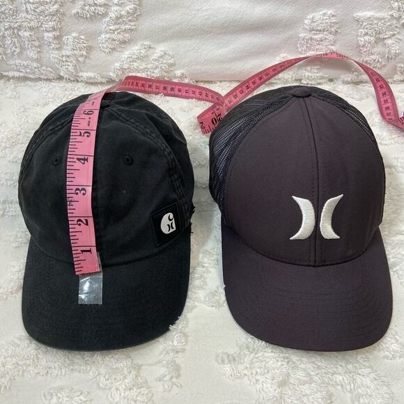 HURLEY Ball Cap Lot of 2 Men's Black Sz OS Streetwear Sporty Casualwear Athletic - Picture 8 of 10